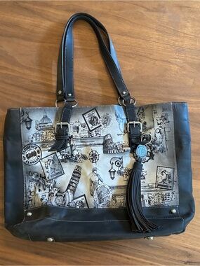 Firenze Bella Italy Travel Print Tote Bag